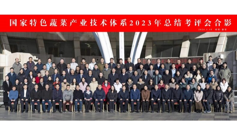 張玉鑫參加國家特色蔬菜產業技術體系2023年度工作總結暨考評會